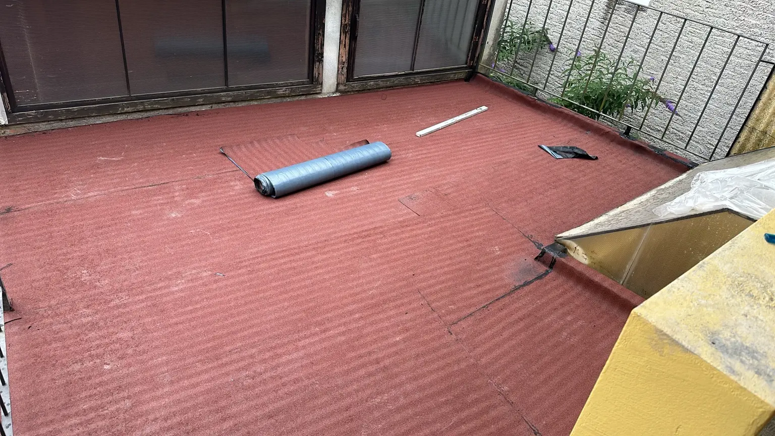 Impermeabilizzazione di terrazzo con guaina